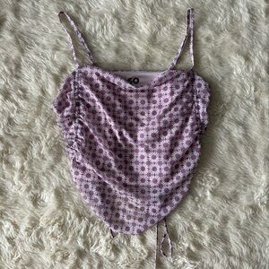 SO Women's Purple Floral Tank